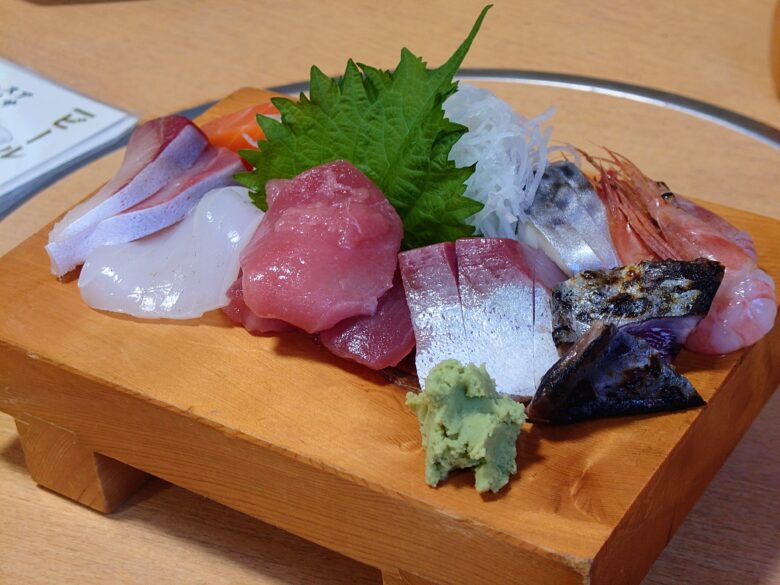 てんつるの刺身盛合せ(3人前)
