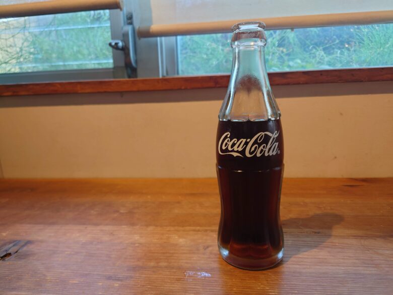 pocapoca諸江の湯の瓶コカ・コーラ