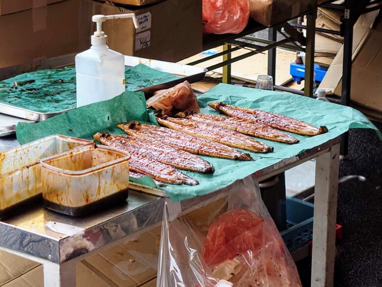 ホクチンフェスの鰻