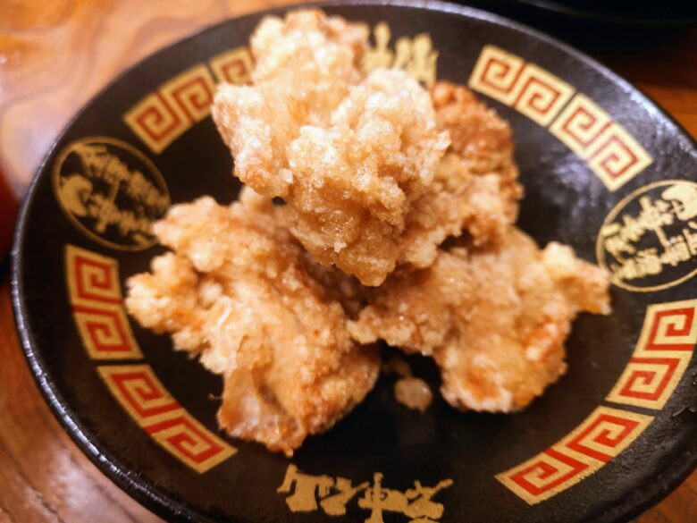 金澤濃厚中華そば 神仙のから揚げ