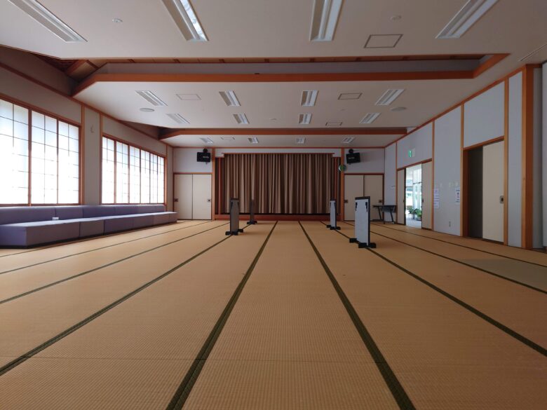 とぎ温泉 ますほの湯のお座敷の休憩処