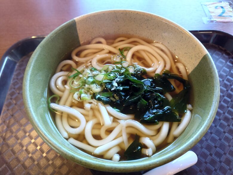 道の駅 赤神の食事処のうどん