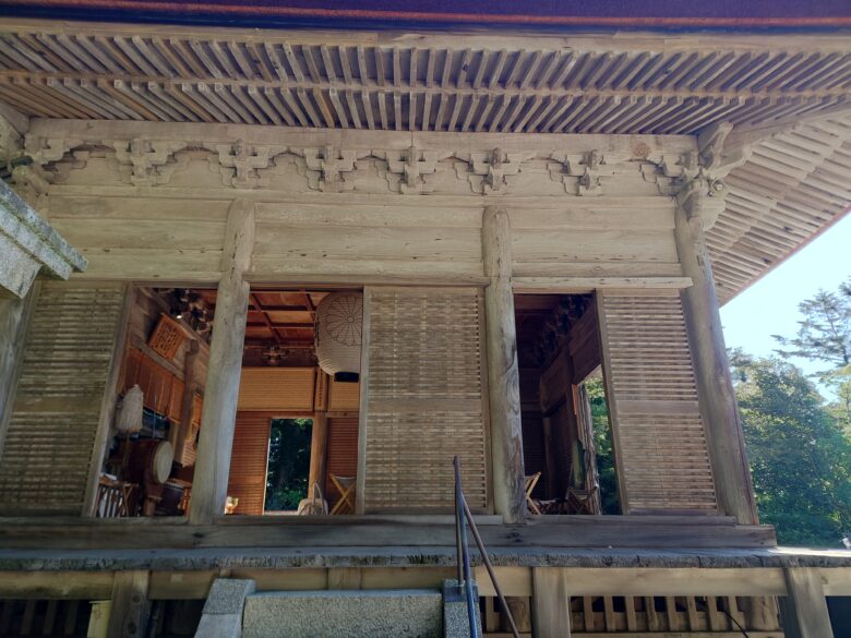 気多大社の拝殿