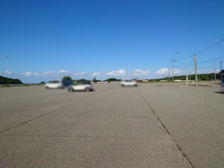 気多大社の駐車場