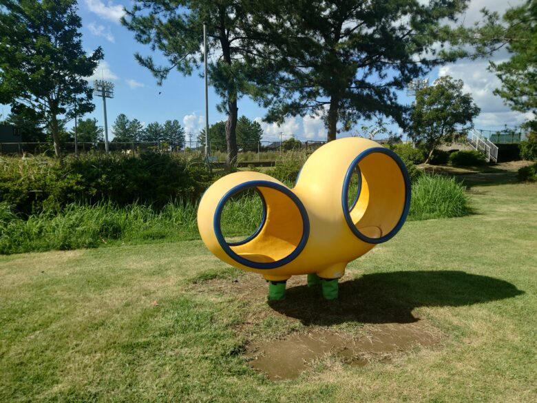 羽咋運動公園のかわいい遊具