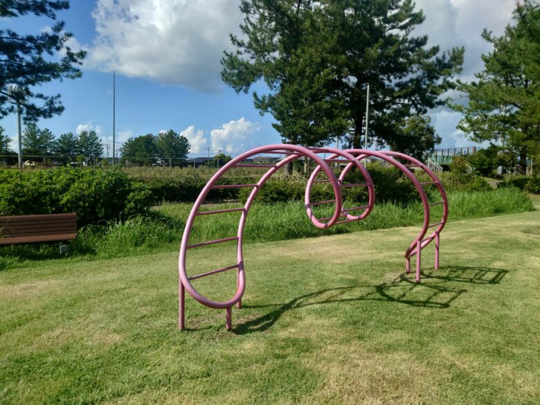 羽咋運動公園の難易度が高そうな遊具