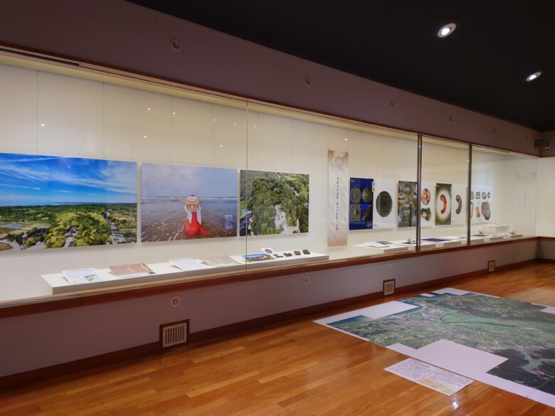 羽咋市歴史民俗資料館の2階の企画展