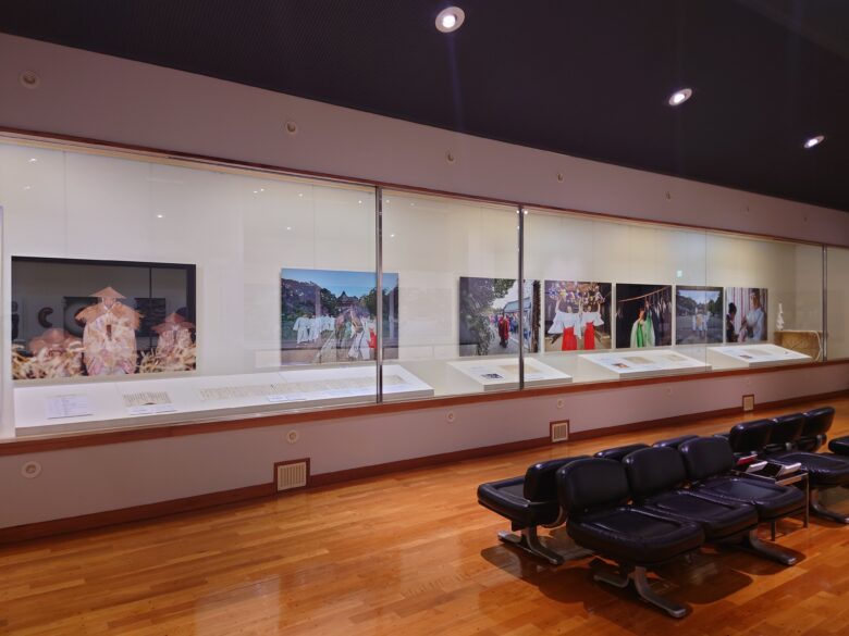 羽咋市歴史民俗資料館の2階の企画展