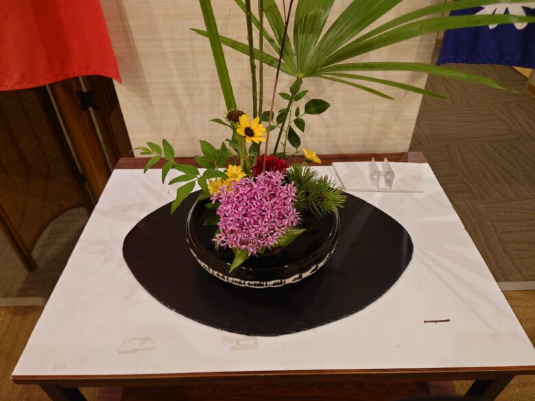 縄文真脇温泉のお花