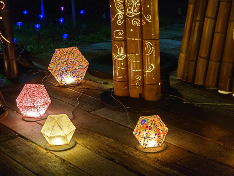 道の駅 輪島のイルミネーション