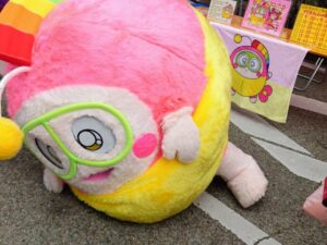 プク丸ちゃんが疲れている様子