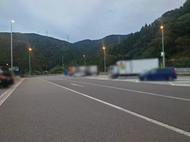 杉津 パーキングエリア (下り)の駐車場