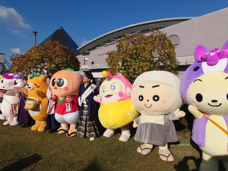 柿まつり2025のプク丸ちゃん