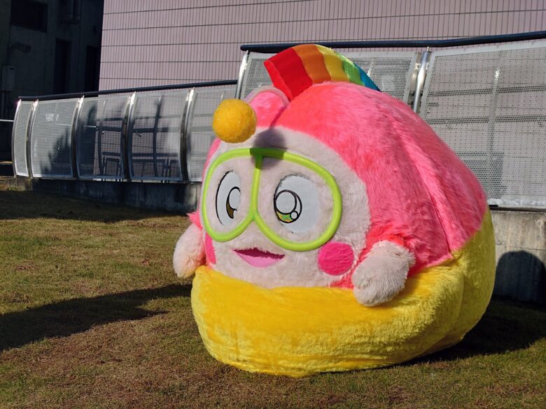 プク丸ちゃんのすわっている姿