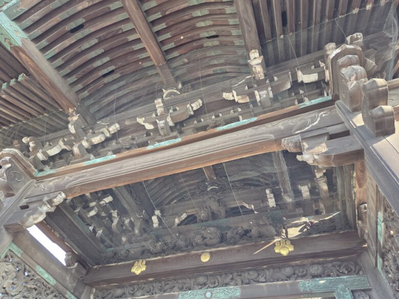 専修寺の唐門の造り