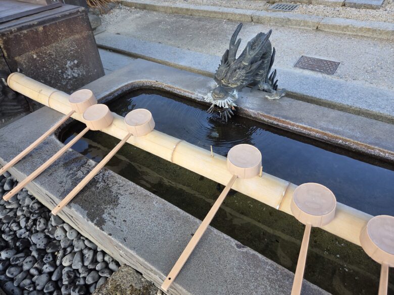 専修寺の手水舎