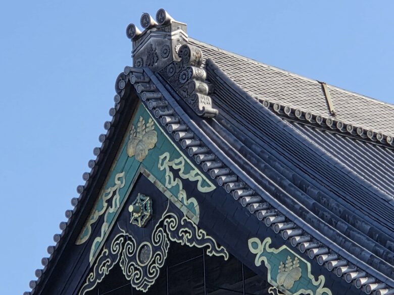 専修寺の御影堂の屋根