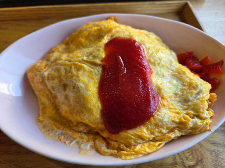 まつもと食堂 野々市本町支店のオムライス