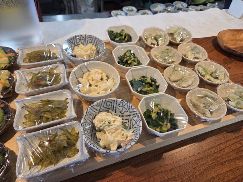 レストランのとのわの小鉢