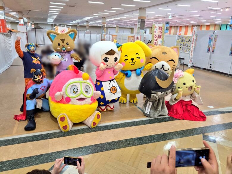 輪島なかよしキャラバンのみんな