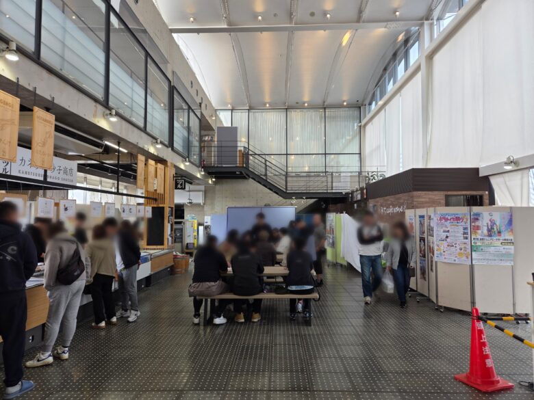 ほたるいかミュージアムの食事処