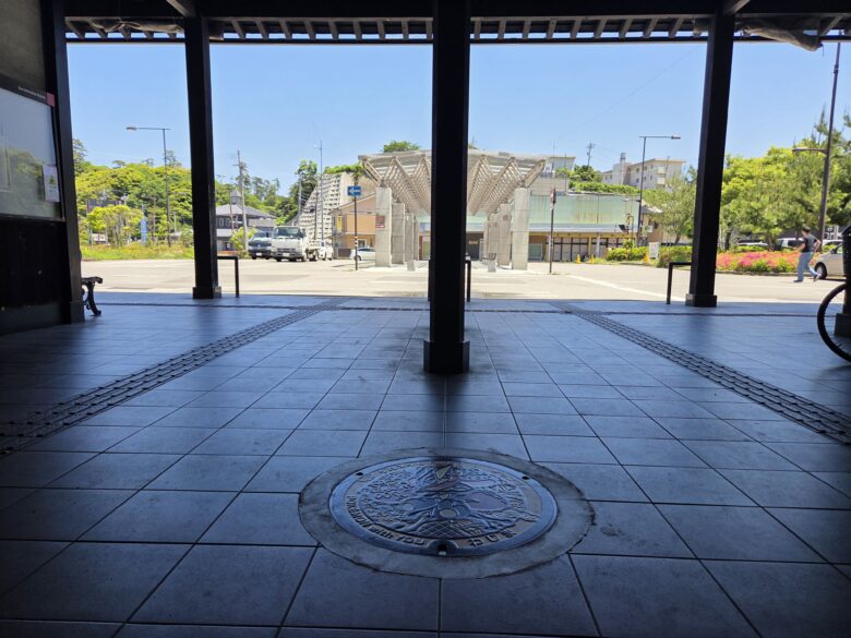 道の駅 輪島 （ふらっと訪夢）のポケふた
