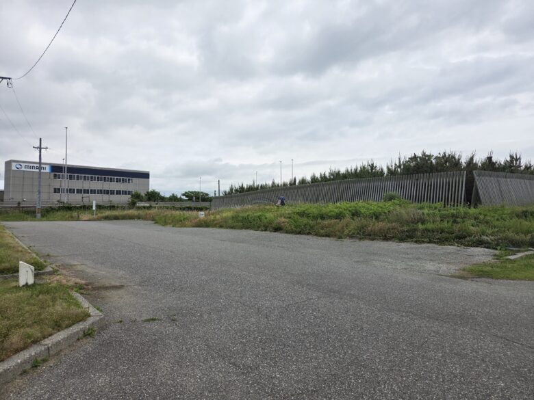 鹿島臨海公園の駐車場