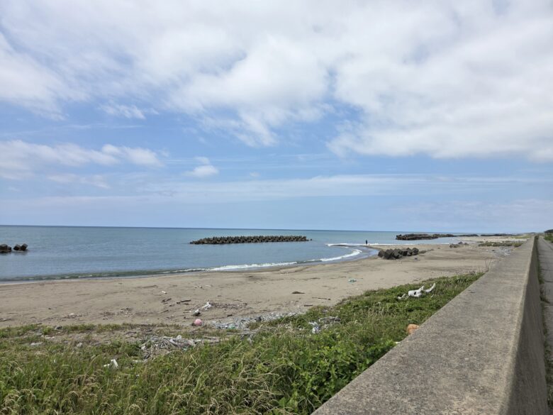 鹿島臨海公園の海辺