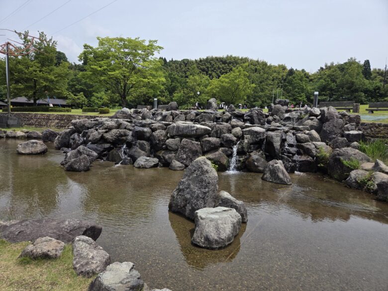 内川スポーツ広場の水辺