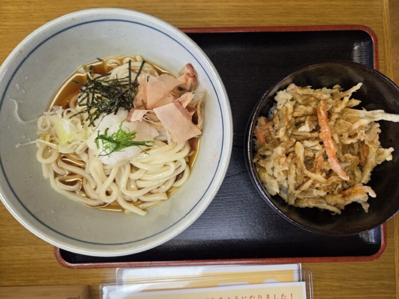 うどんそば天一屋の平日ランチ