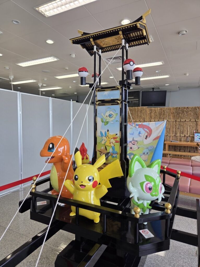 のと里山ポケモン・ウィズ・ユー空港のポケモンキリコ