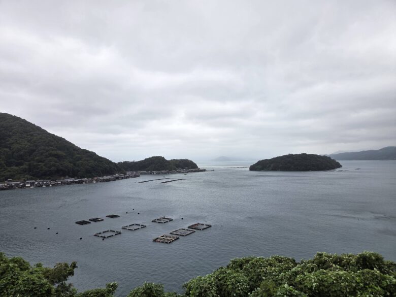 舟屋の里公園から見える景色